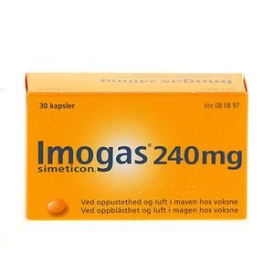 Imogas 240 mg - 30 kapsler