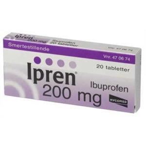 Ibuprofen fås i håndkøb til lav pris her 400, 600, 800